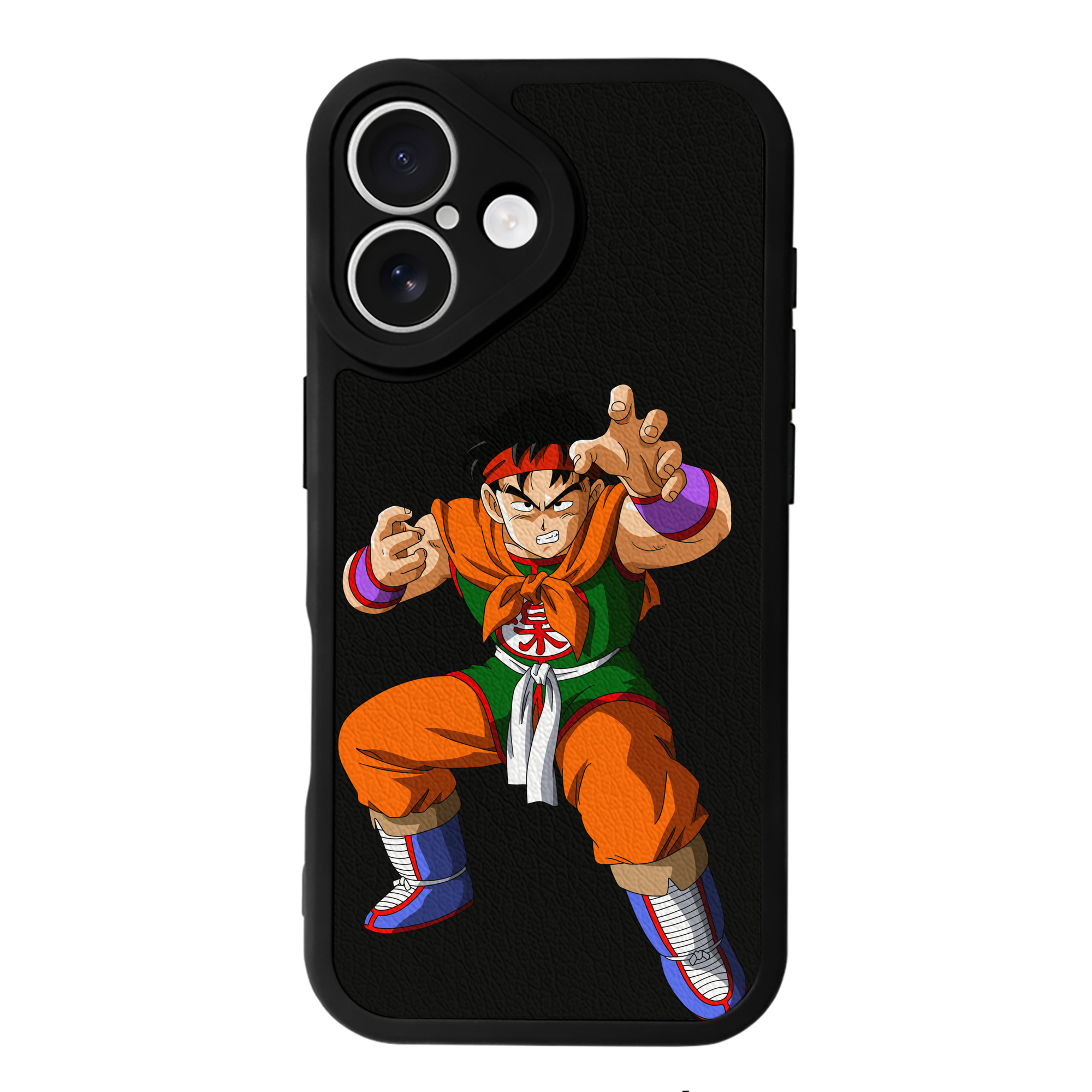 （画像用） ドラゴンボール DRAGON BALL 【iPhone 16シリーズ対応】シリコンスマホケース（レザー調） 材質：シリコン
